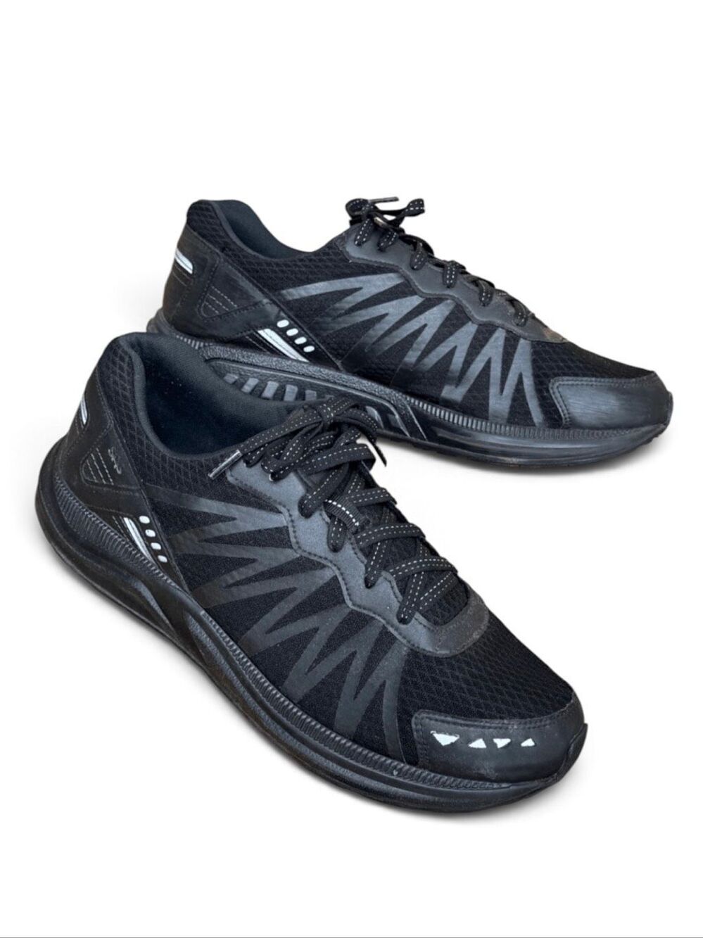 SAS Men's Pursuit Vibram Stability Running Shoes Sneakers Size 11 D in Black